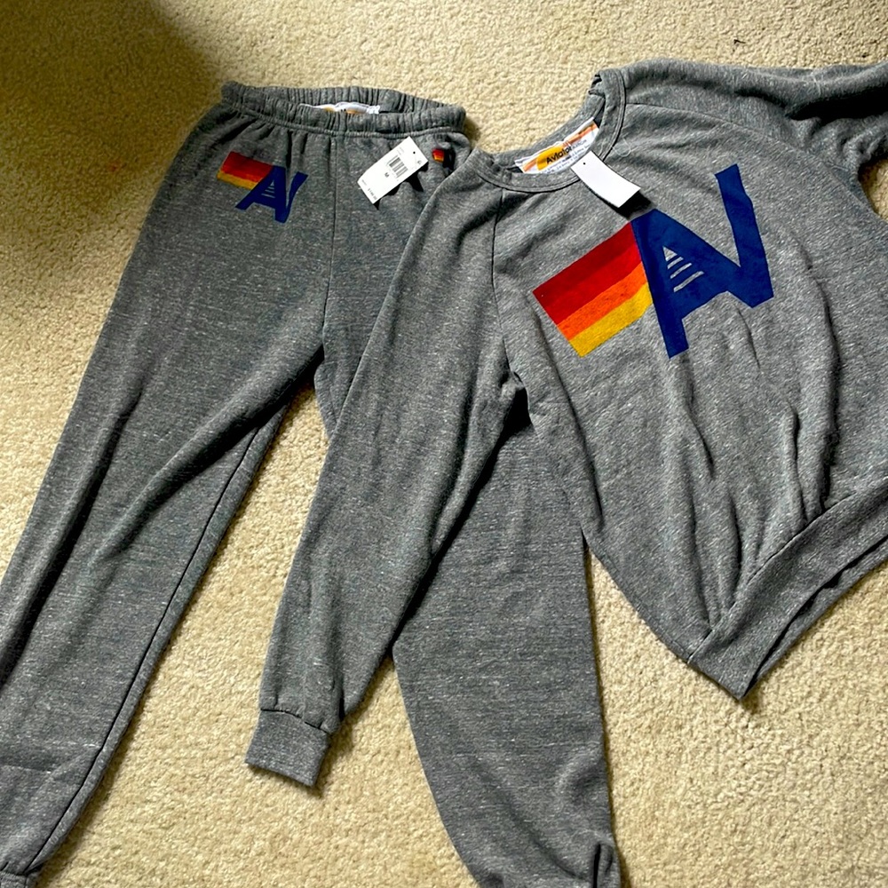 Aviator nation sweatsuit